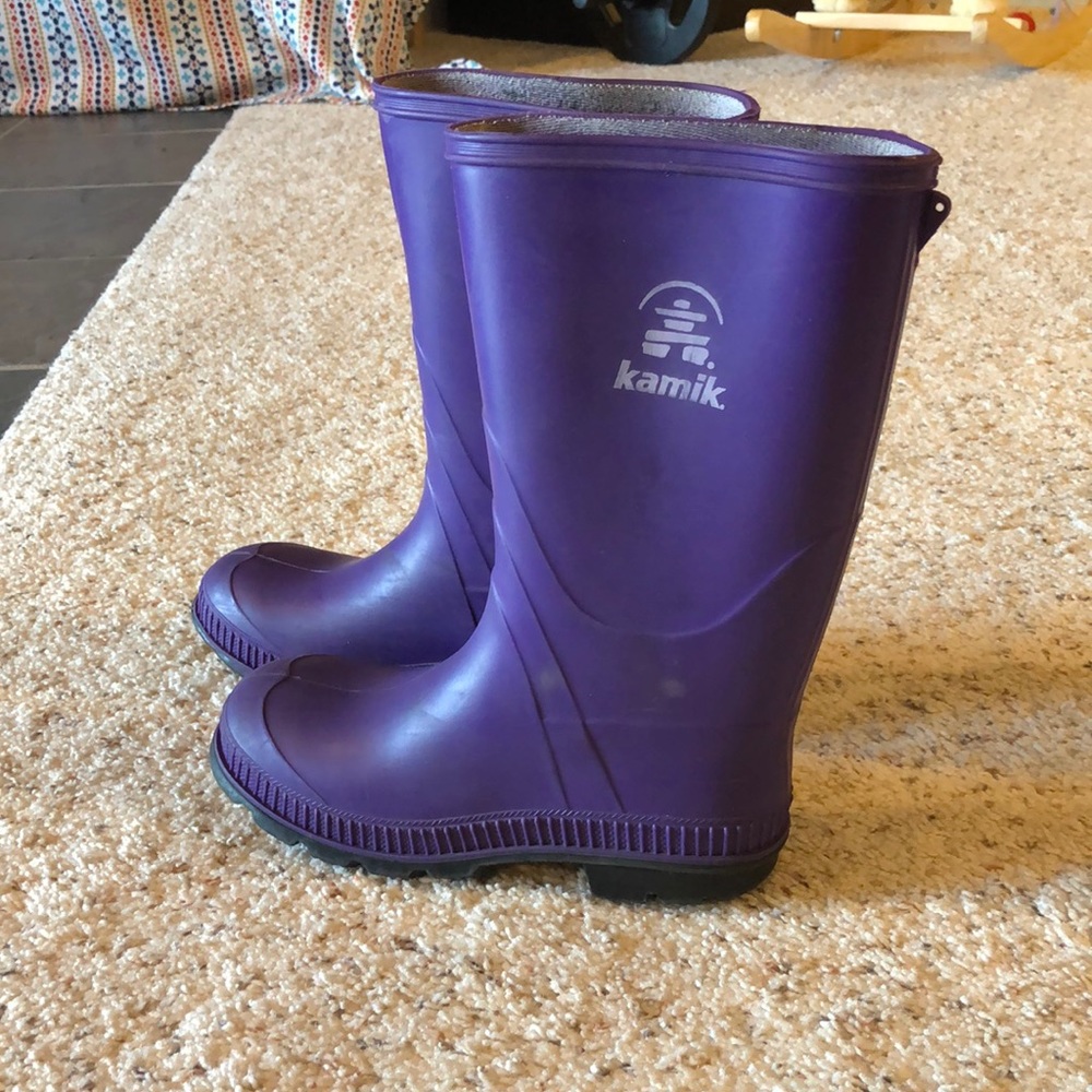 Kamik girls rain boots